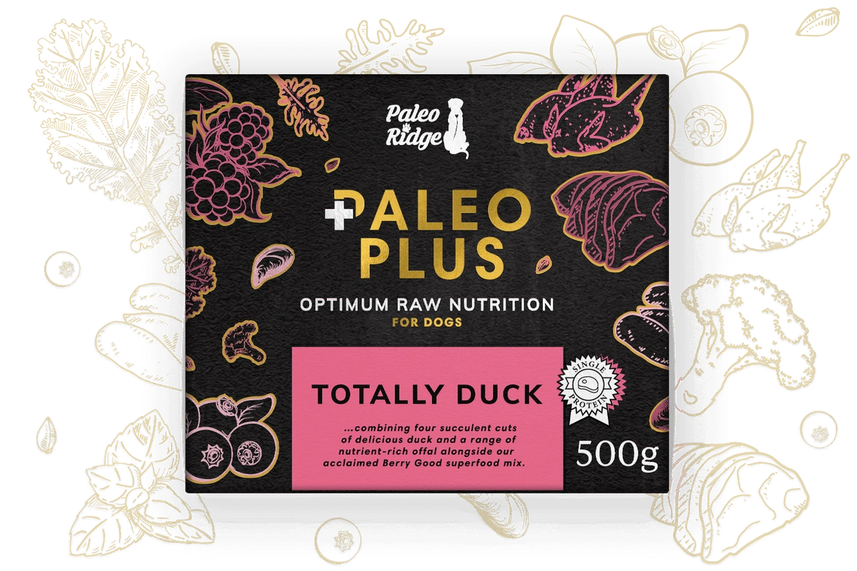 Paleo Ridge Raw - Paleo Plus Totally Duck -  500g