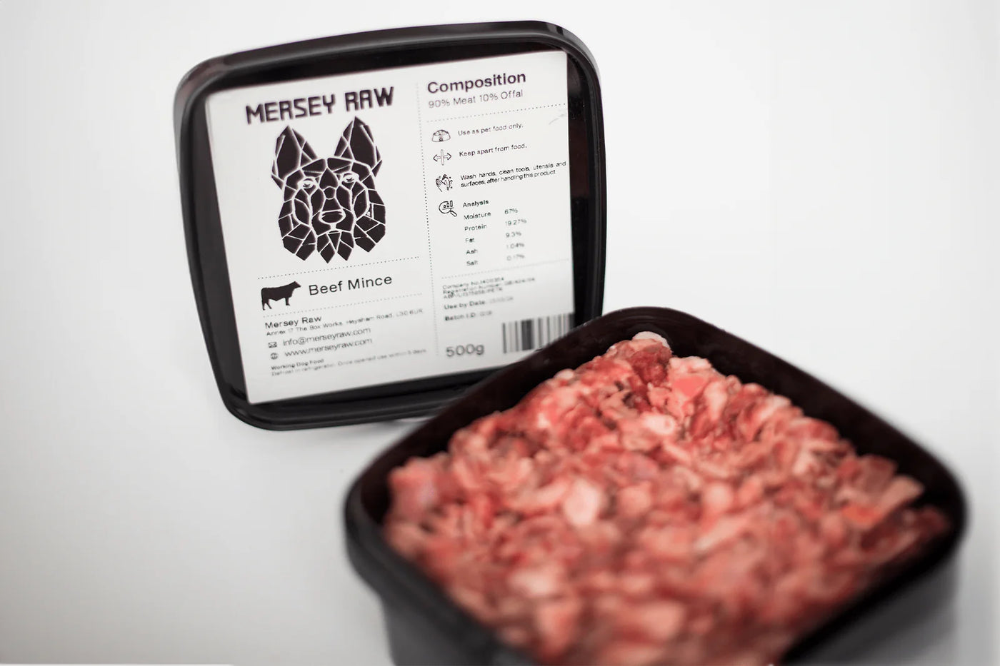 Mersey Raw - Beef 500g